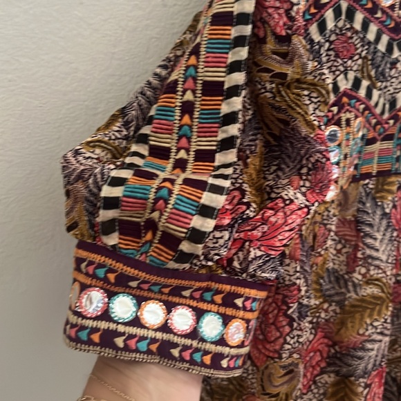 Anthropologie brand Verb blouse tunic size small - Picture 4 of 9